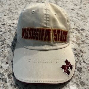 Mississippi State College hat cap Team Starter adjustable hat cap